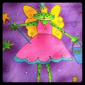 SOLD Wonderfully Whimsical Dress with Fairy Frogs
